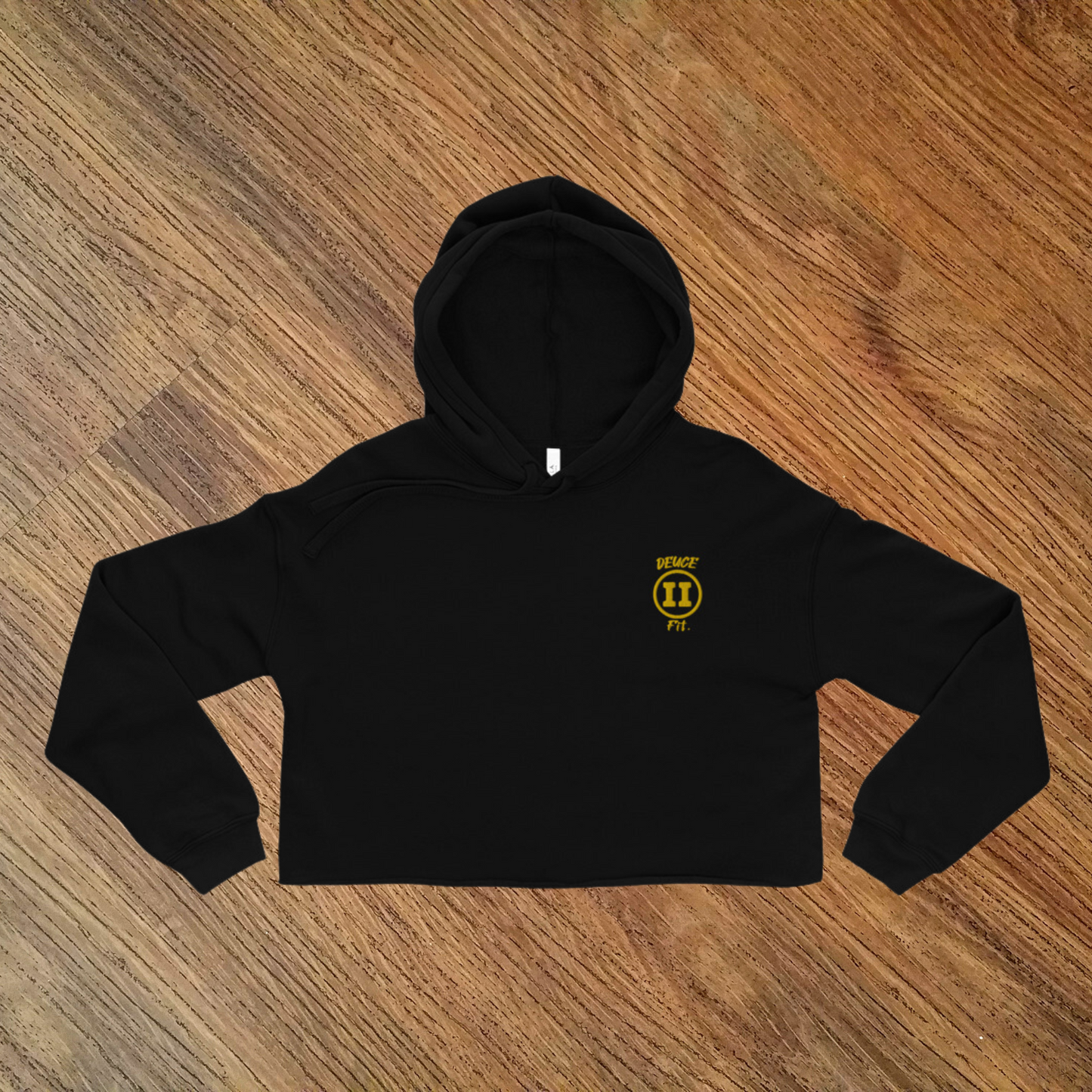 Deuce Fit Womens Crop Hoodie