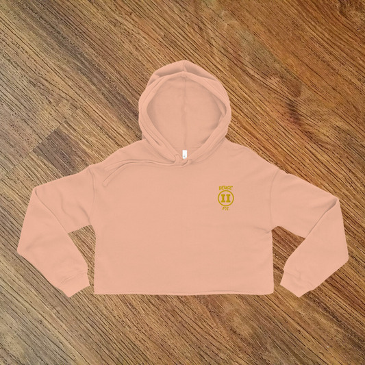 Deuce Fit Womens Crop Hoodie