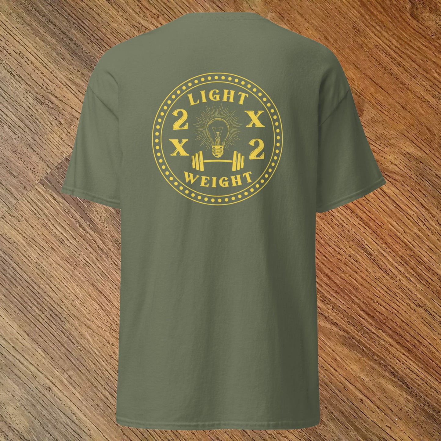 2Fit "LightWeight" Military Green Tee