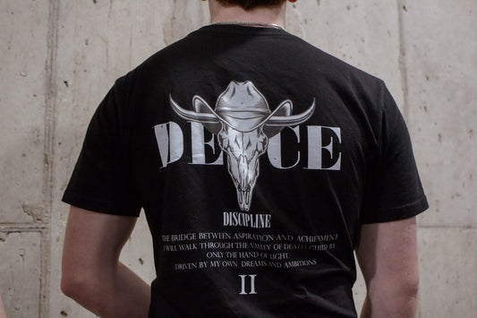 Deuce Discipline Black Tee