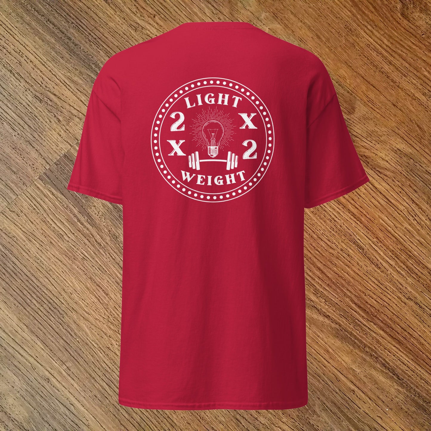 2Fit "LightWeight" Cardinal Red Tee